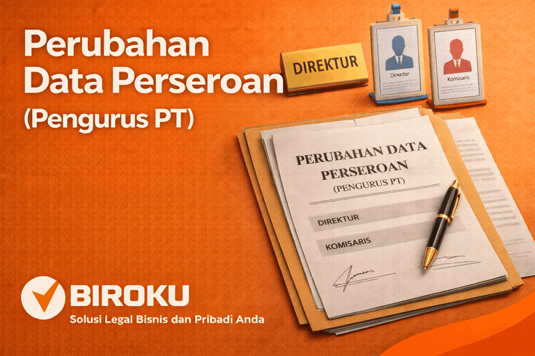 Perubahan Data Perseroan (Pengurus PT)